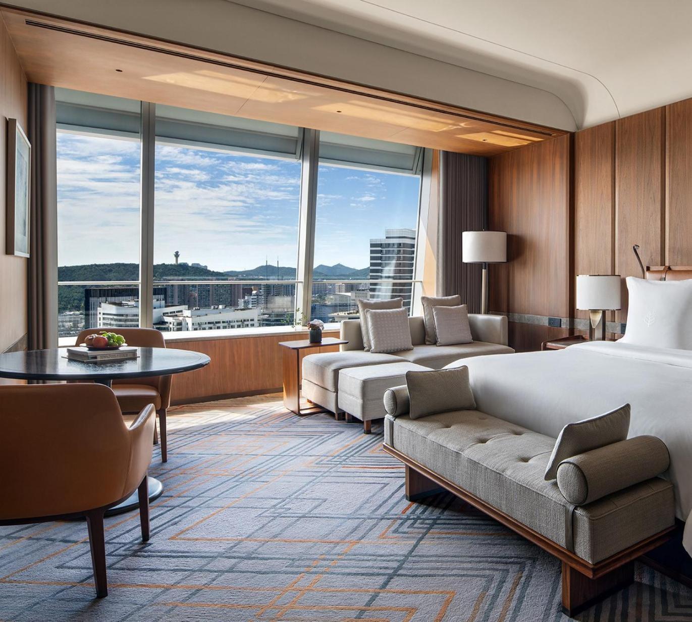 Four Seasons Hotel 大連市 エクステリア 写真