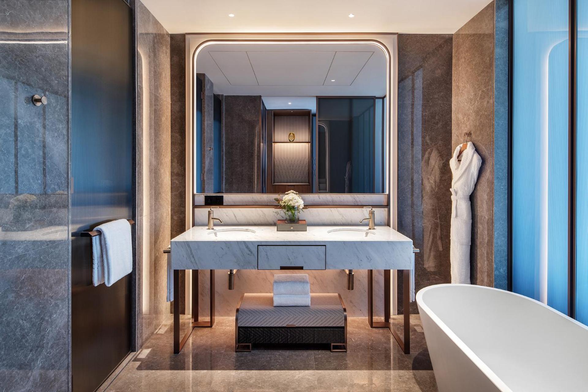Four Seasons Hotel 大連市 エクステリア 写真