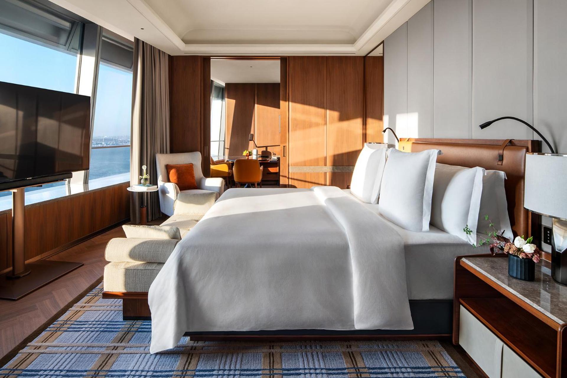 Four Seasons Hotel 大連市 エクステリア 写真